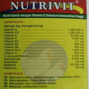 Vitamin E Selenium Untuk Ayam Petelur