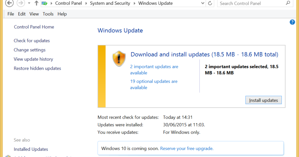 Dasar dasar Upgrade ke Windows Terbaru