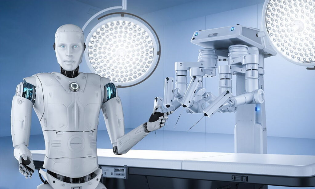 Robot Yang Digunakan Untuk Melakukan Operasi