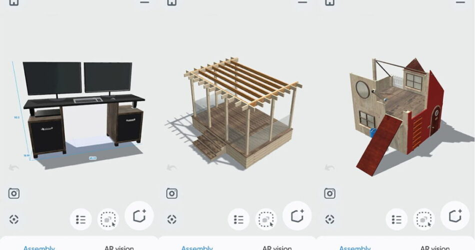 Aplikasi Untuk Membangun Furnitur Dalam 3D Dari Ponsel
