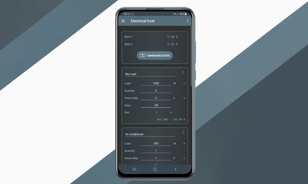 Aplikasi Untuk Menghitung Pengeluaran Energi Peralatan Listrik