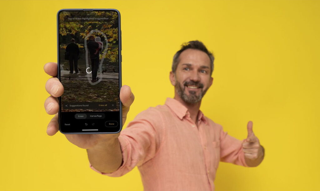 Cara menggunakan Magic Eraser di Pixel 7