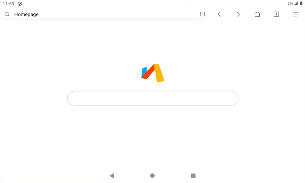browser web ringan