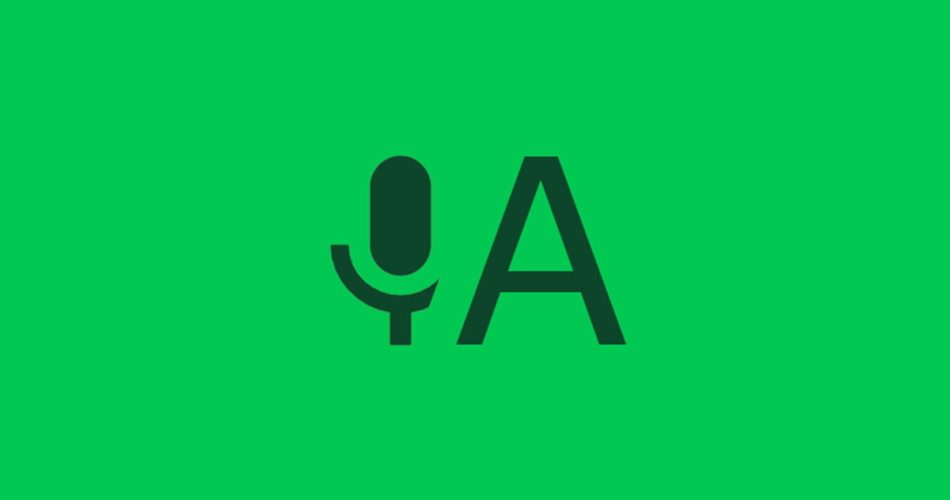 mengonversi pesan audio menjadi teks